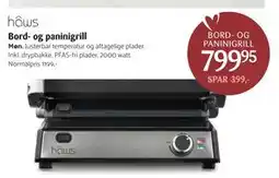 Kop & Kande Bord- og paninigrill, DKK 799.95 tilbud