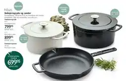 Kop & Kande Støbejernsgryder og -pander tilbud