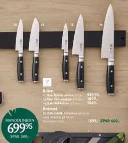 Kop & Kande Ran. Kokkekniv, DKK 1549 tilbud