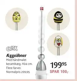 Kop & Kande Æggeåbner, DKK 199.95 tilbud