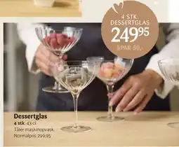 Kop & Kande Dessertglas, DKK 249.95 tilbud