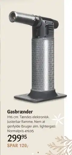 Kop & Kande Gasbrænder, DKK 299.95 tilbud