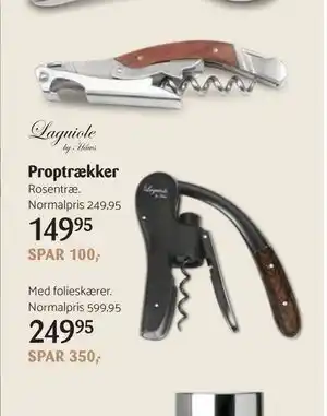 Kop & Kande Proptrækker tilbud