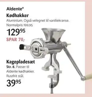 Kødhakker, DKK 129.95