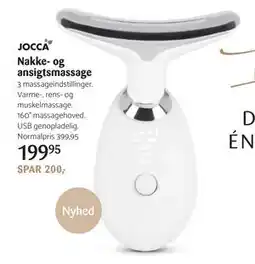 Kop & Kande Nakke- og ansigtsmassage, DKK 199.95 tilbud