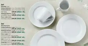 Kop & Kande Desserttallerken, DKK 129.95 tilbud