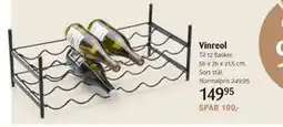 Kop & Kande Vinreol, DKK 149.95 tilbud