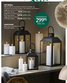 Kop & Kande Lanternesæt, DKK 299.95 tilbud