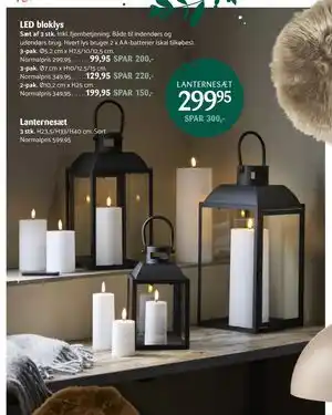 Kop & Kande Lanternesæt, DKK 299.95 tilbud