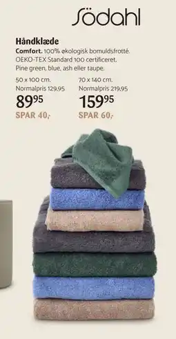 Kop & Kande Håndklæde tilbud