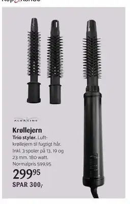 Kop & Kande Krøllejern, DKK 299.95 tilbud