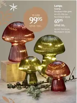 Kop & Kande Lampe, DKK 99.95 tilbud