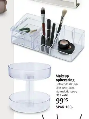 Kop & Kande Makeup opbevaring, DKK 99.95 tilbud