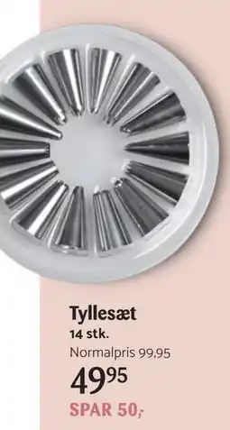 Kop & Kande Tyllesæt, DKK 49.95 tilbud