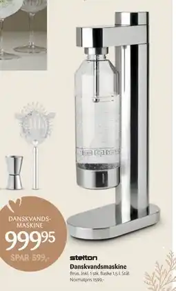 Kop & Kande Danskvandsmaskine, DKK 999.95 tilbud