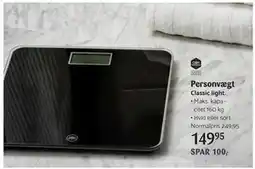 Kop & Kande Personvægt, DKK 149.95 tilbud