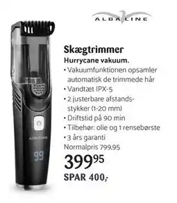 Kop & Kande Skægtrimmer, DKK 399.95 tilbud