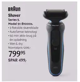 Kop & Kande Shaver, DKK 799.95 tilbud