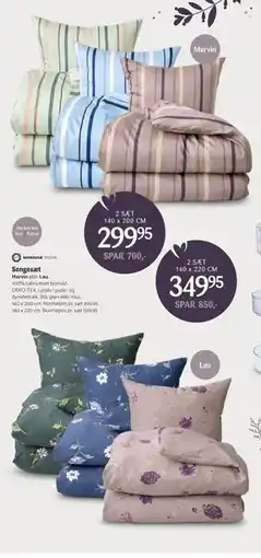 Kop & Kande Sengesæt tilbud