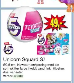 Harald Nyborg Unicorn Squard S7, DKK 49 tilbud