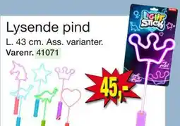 Harald Nyborg Lysende pind, DKK 45 tilbud