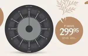 Kop & Kande P-SKIVE, DKK 299.95 tilbud