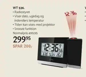 Kop & Kande Vækkeur, DKK 299.95 tilbud