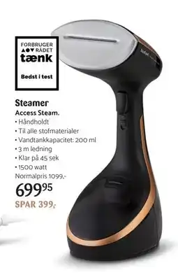 Kop & Kande Steamer, DKK 699.95 tilbud