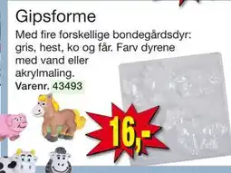 Harald Nyborg Gipsforme, DKK 16 tilbud