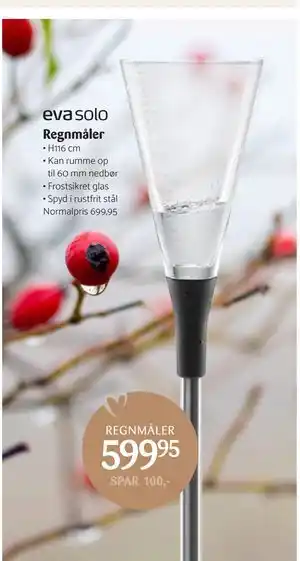 Regnmåler, DKK 599.95