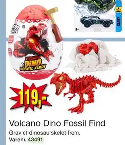 Harald Nyborg Volcano Dino Fossil Find, DKK 119 tilbud