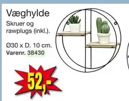 Harald Nyborg Væghylde, DKK 52 tilbud