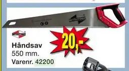 Harald Nyborg Håndsav, DKK 20 tilbud