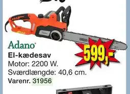 Harald Nyborg El-kædesav, DKK 599 tilbud