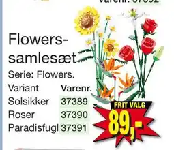 Harald Nyborg Flowerssamlesæt, DKK 89 tilbud