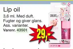 Harald Nyborg Lip oil, DKK 29 tilbud