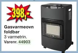 Harald Nyborg Gasvarmeovn foldbar, DKK 398 tilbud