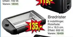 Harald Nyborg Brødrister, DKK 135 tilbud