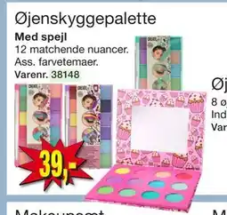Harald Nyborg Øjenskyggepalette, DKK 39 tilbud
