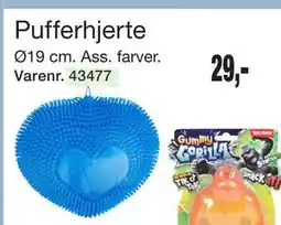 Harald Nyborg Pufferhjerte, DKK 29 tilbud