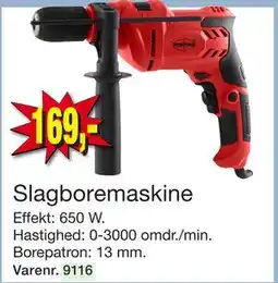 Harald Nyborg Slagboremaskine, DKK 169 tilbud