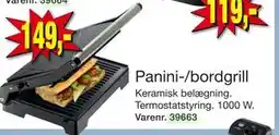 Harald Nyborg Panini-/bordgrill, DKK 149 tilbud