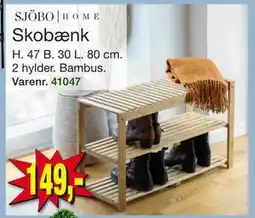 Harald Nyborg Skobænk, DKK 149 tilbud