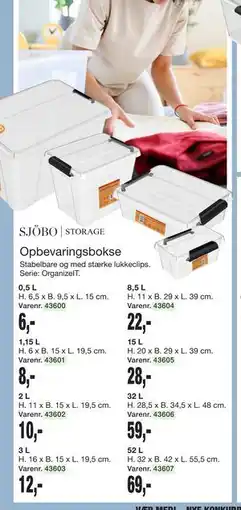 Harald Nyborg Opbevaringsbokse tilbud