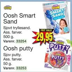 Harald Nyborg Oosh Smart Sand, DKK 29.95 tilbud