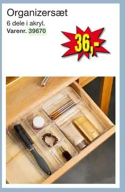 Harald Nyborg Organizersæt, DKK 36 tilbud