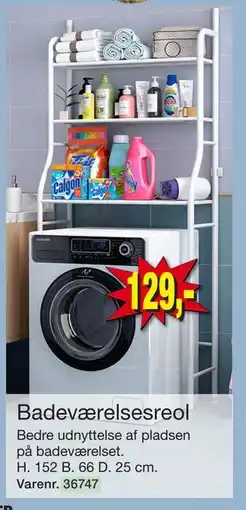 Harald Nyborg Badeværelsesreol, DKK 129 tilbud