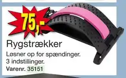 Harald Nyborg Rygstrækker, DKK 75 tilbud