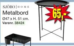 Harald Nyborg Metalbord, DKK 65 tilbud