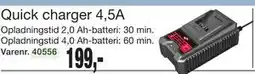 Harald Nyborg Quick charger 4,5A, DKK 199 tilbud